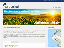 Tablet Screenshot of earthunited.info